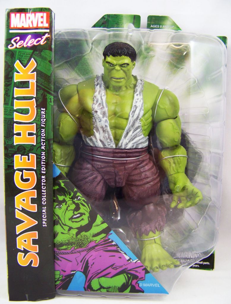 Marvel Select Savage Hulk Action Figure 