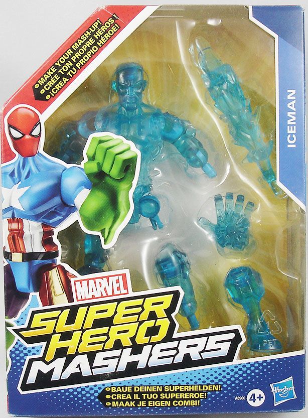 Super Hero Mashers Action Figure X-Men Marvel Iceman 