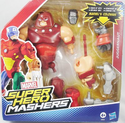 MARVEL Super Hero Mashers Juggernaut Action Figur Hasbro Spielset NEU 
