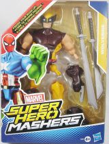 Marvel Super Hero Mashers - Wolverine \"brown & yellow costume\"