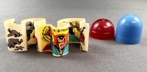 Marvel Super-Heroes - Flicker 4 Stickers Set Gumball Machine (1966) - Dr. Strange vs Umar