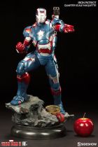 Marvel Super Heroes - Sideshow Collectibles -  Iron Patriot Quarter Scale Maquette