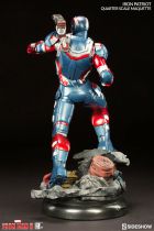 Marvel Super Heroes - Sideshow Collectibles -  Iron Patriot Quarter Scale Maquette