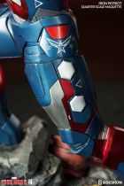 Marvel Super Heroes - Sideshow Collectibles -  Iron Patriot Quarter Scale Maquette