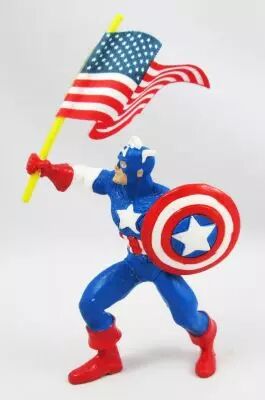 Marvel Super-Heroes - Yolanda PVC Figure - Captain America