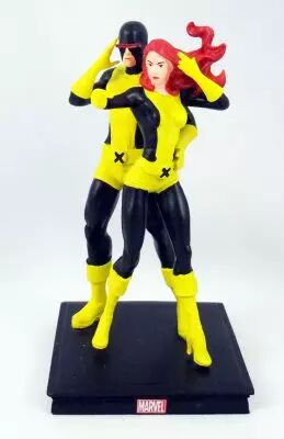 Marvel Super Heroes Collection - Panini Comics - N�EX4 Cyclops & Jean Grey (Cyclope et Jean Grey)