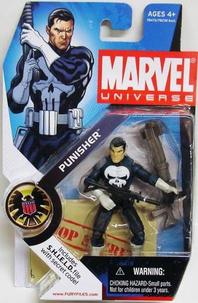 Marvel Universe Series 3 Punisher Action Figure 