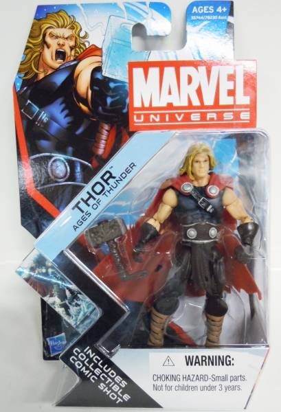 Marvel Universe 4" Ages of Thunder Thor Sealed New 