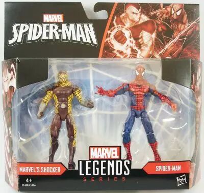 Marvel Legends Series, Figura de Shocker, con Diseño Premium y 4