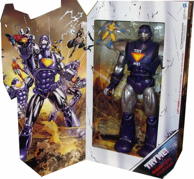 marvel legends wolverine and sentinel