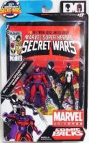 Marvel Universe Comic Pack - Secret Wars #8 - Black Costume Spider-Man & Magneto