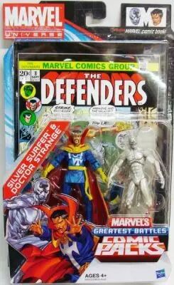 Marvel Universe Comic Pack - The Defenders #8 - Dr. Strange & Silver Surfer