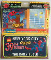 Marvel Vintage - Calculator & Collector Metal License Plate - Art & Collection 1996 Moc