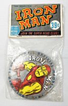 Marvel Vintage - The Invincible Iron Man «Official Member Superhero Club» Bagged Button 1966