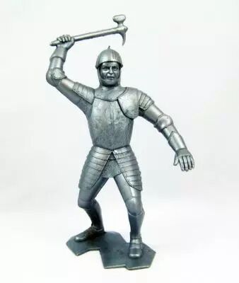Marx Toys - Moyen-Age - Chevalier M�di�val Pi�ton #2 01
