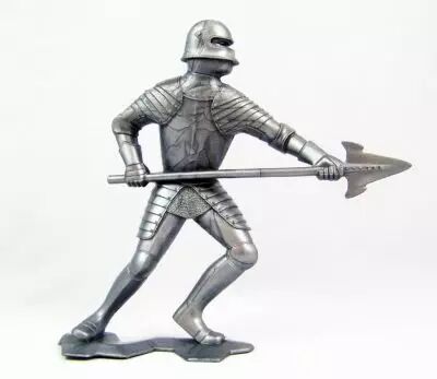 Marx Toys - Moyen-Age - Chevalier M�di�val Pi�ton #4 01