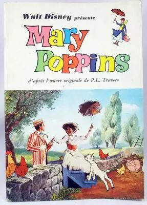 Mary Poppins - Bande dessin�e - Album Walt Disney pr�sente n�61 - 1964