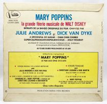 Mary Poppins - Buena Vista 45T Vinyl Record - Original Movie Soundtracks