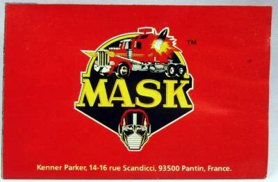 M.A.S.K. - Catalogue d�pliant - Kenner France 1987