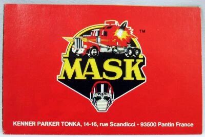 M.A.S.K. - Catalogue d�pliant - Kenner France 1988
