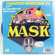 M.A.S.K. - French TV Series theme - Mini-LP Record - AB Prod. 1986