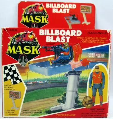 M.A.S.K. - Kenner - Billboard Blast avec Dusty Hayes (U.S.A.)