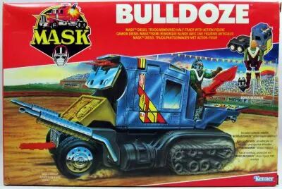 M.A.S.K. - Kenner - Bulldoze avec Boris Bushkin (Europe)