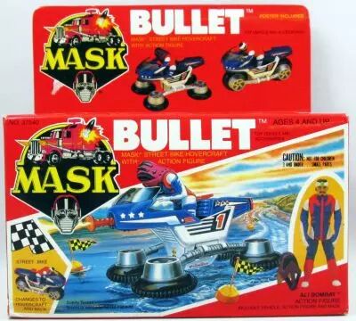M.A.S.K. - Kenner - Bullet with Ali Bombay (U.S.A.)