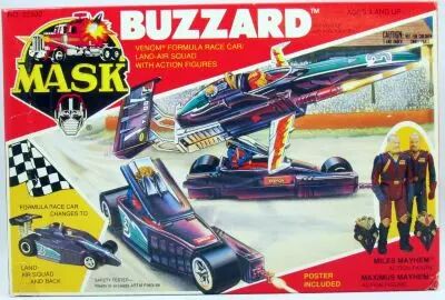 M.A.S.K. - Kenner - Buzzard with Maximus Mayhem & Miles Mayhem (U.S.A.)