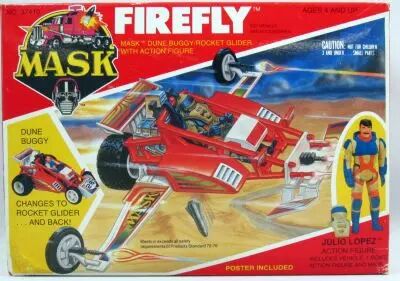 M.A.S.K. - Kenner - Firefly with Julio Lopez (U.S.A.)