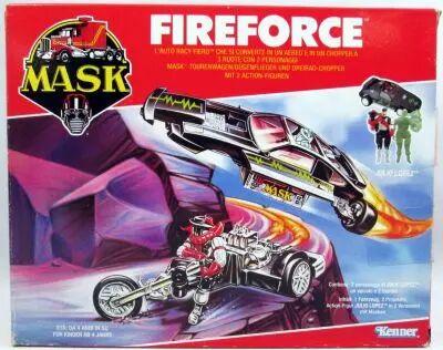 M.A.S.K. - Kenner - Fireforce with Julio Lopez & Hologram (Europe)