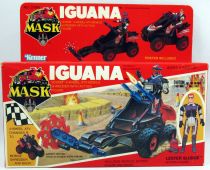 M.A.S.K. - Kenner - Iguana with Lester Sludge (U.S.A.)
