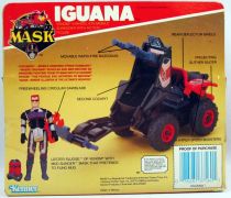 M.A.S.K. - Kenner - Iguana with Lester Sludge (U.S.A.)