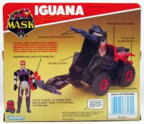 M.A.S.K. - Kenner - Iguana with Lester Sludge (U.S.A.)