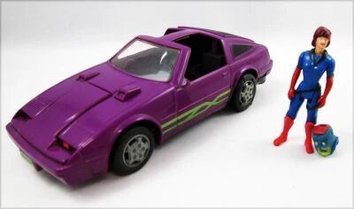 M.A.S.K. - Kenner - Manta with Vanessa Warfield (loose)