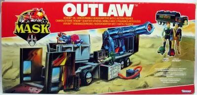 M.A.S.K. - Kenner - Outlaw with Nash Gorey & Miles Mayhem (Europe)