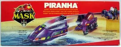 M.A.S.K. - Kenner - Piranha with Sly Rax (Europe)