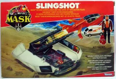 M.A.S.K. - Kenner - Slingshot avec Ace Riker (Europe)