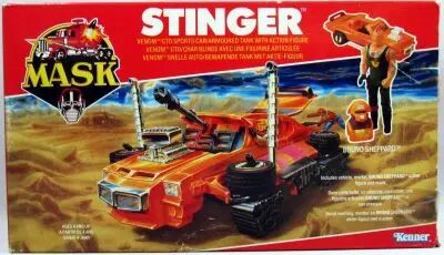 M.A.S.K. - Kenner - Stinger avec Bruno Sheppard (Europe)