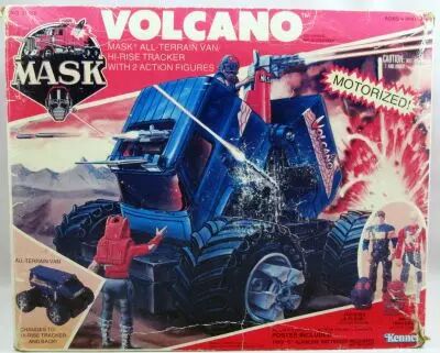 M.A.S.K. - Kenner - Volcano avec Jacques Lafleur & Matt Trakker (U.S.A.)