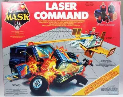 M.A.S.K. - Laser Command : Hornet & Ratfang avec Matt Trakker & Miles Mayhem (Europe)