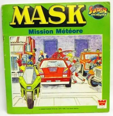 M.A.S.K. - Livre illustr� Whitman \'\'Mission M�t�ore\'\'