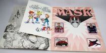 M.A.S.K. - Panini France Stickers collector book (complete with poster)