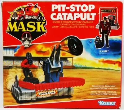 M.A.S.K. - Pit-Stop Catapult avec Sly Rax (Europe)