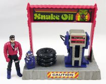 M.A.S.K. - Pit Stop Catapult with Sly Rax (loose)