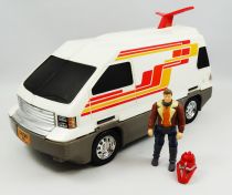 M.A.S.K. - Slingshot with Ace Riker (loose with box)