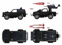 M.A.S.K. - The Loyal Subjects - Jackhammer (Armored Assault Vehicle) avec Cliff Dagger