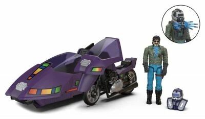M.A.S.K. - The Loyal Subjects - Piranha Stealth Submarine Cycle with Sly Rax