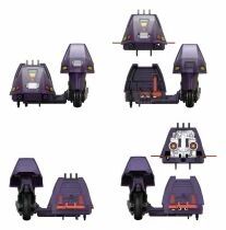 M.A.S.K. - The Loyal Subjects - Piranha Stealth Submarine Cycle with Sly Rax
