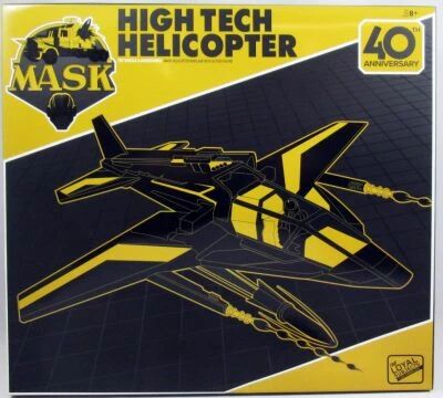 M.A.S.K. - The Loyal Subjects - Switchblade High Tech Helicopter (40th Anniversary) & Miles Mayhem